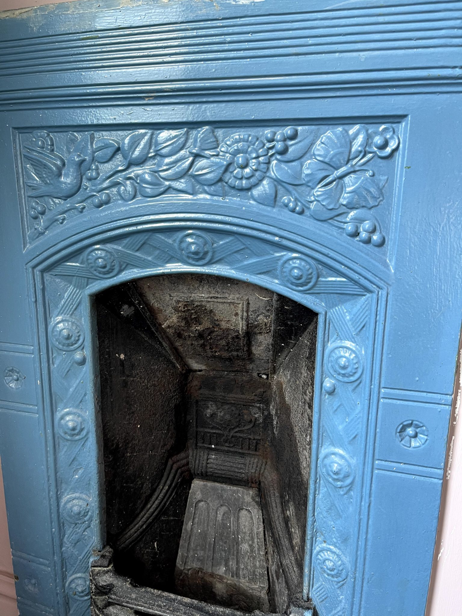 How to restore a Victorian cast iron fireplace it's a fixer upper